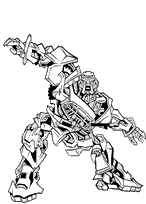 coloriage transformer decpticon